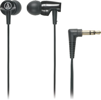 Audio Technica ATH-CLR100 Wired Headphone(Black, In the Ear)