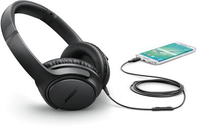 Bose SoundTrue Around Ear II Wired Headphones (Black, Over the Ear) 