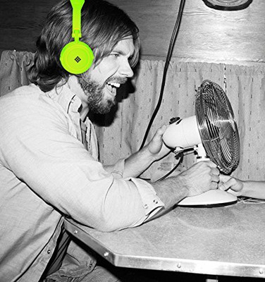 

Polaroid Neon Headphones With Carring Case, Built-In Mic, Compatible With All Devices Headphone(Green)