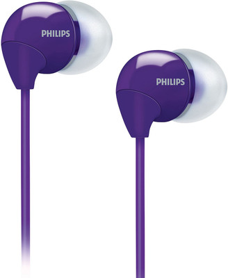 PHILIPS SHE3590PP/98 Bluetooth without Mic Headset(Purple, In the Ear) PHILIPS SHE3590PP/98 Bluetooth without Mic Headset(Purple, In the Ear)