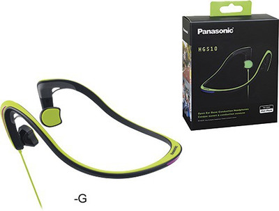 

Panasonic RP-HGS10E-Bone Conduction Headphone(Green, In the Ear)