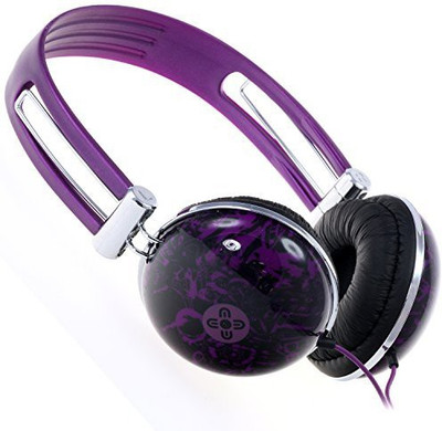 

Moki Acc Hpdvi Dome Headphones Headphone(Purple)
