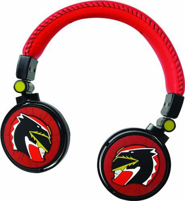 

Power Rangers 16105 Megaforce Multi-Device Stereo Headphones Headphone(Red)