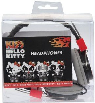 

Sanrio Hello Kitty Kiss Headphones Headphone(Black)