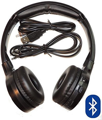 

Autotain Kid Size Bluetooth Headphones Wireless And Wi Cloud Super Soft Headphone(Black)