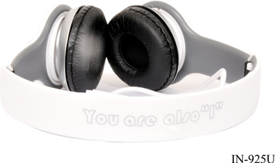 

A Connect Z U-925-HDPHN-B873 Headphone(White, Over the Ear)
