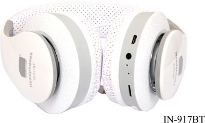 

A Connect Z BT-917-HDPHN-851 Headphone(White, Over the Ear)