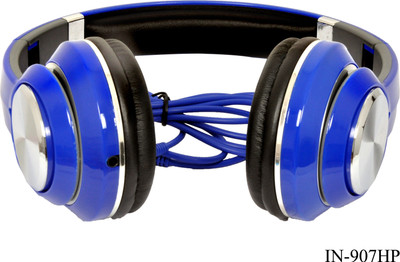 

A Connect Z -907-HDPHN-BLuE808 Headphone(Blue, Over the Ear)