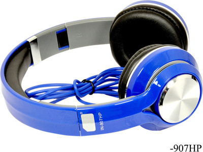 

A Connect Z 907-HDPHN-BLuE810 Headphone(Blue, Over the Ear)