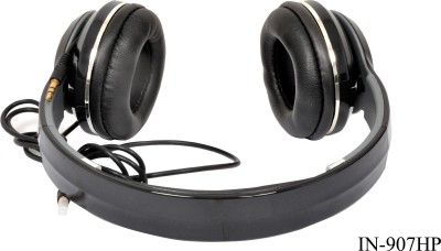 A CONNECT Z 907-HDPHN-black807 Bluetooth without Mic(Black, On the Ear)