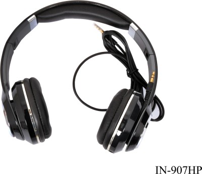 A CONNECT Z 907-HDPHN-black805 Bluetooth without Mic(Black, On the Ear)