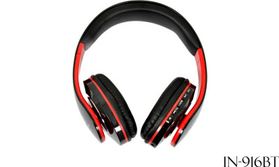 

A Connect Z BT-916-HDPHN-ReD836 Headphone(Red, Over the Ear)