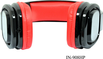 

A Connect Z -908-HDPHN-Red826 Headphone(Red, Over the Ear)