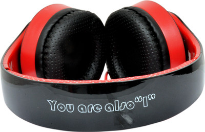 

A Connect Z BT-917-Hdph450 Headphone(Red, Over the Ear)