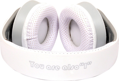 

A Connect Z BT-917-Hdph454 Headphone(White, Over the Ear)
