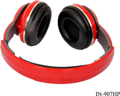 

A Connect Z 907-HDPHN-Red814 Headphone(Red, Over the Ear)