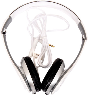 

A Connect Z U-925-Hdph472 Headphone(White, Over the Ear)