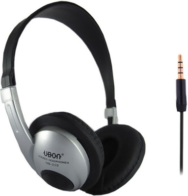 55 OFF on Ubon UB 210 Headphone Black Over the Ear on Flipkart