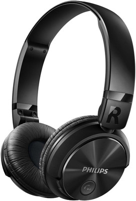 

Philips SHB3060 Headphone bluetooth Headphones(Black, Over the Ear)