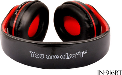 

A Connect Z BT-916-HDPHN-ReD839 Headphone(Red, Over the Ear)