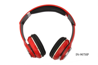 

A Connect Z 907-HDPHN-Red813 Headphone(Red, Over the Ear)