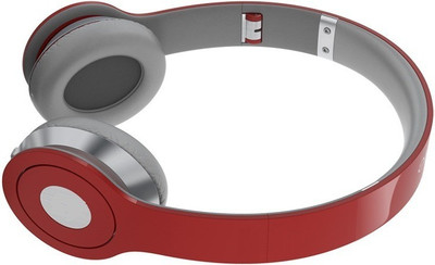 A CONNECT Z Y-P701-HDP-811 Wired without Mic(Red, On the Ear)