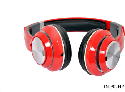 

A Connect Z -907-HDPHN-Red812 Headphone(Red, Over the Ear)