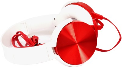 A Connect Z Hp-911-HdPH-Rd417 Headphone(Red, Over the Ear) 1