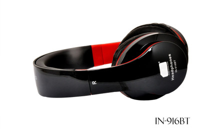 

A Connect Z BT-916-HDPHN-ReD838 Headphone(Red, Over the Ear)