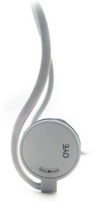 Portronics Oye POR 563 Sports Headphone Wired Headphones (Grey, On the Ear) 