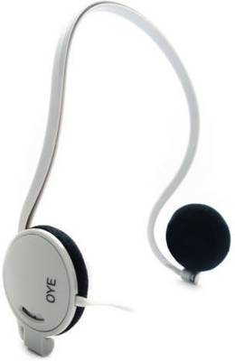 Portronics Oye POR 563 Sports Headphone Wired Headphones (Grey, On the Ear) 