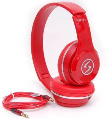 CMerchant Signature VM44 Headphone(Red, On the Ear)