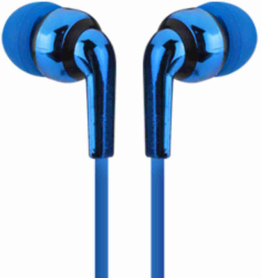 

Foxin FEM-105 Blue Headphone(Blue, In the Ear)