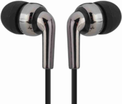 Foxin FEM-105 Black Headphone(Black, In the Ear)