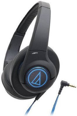 

Audio Technica Sonicfuel Sealed On-Ear Headphones Portable Ath-Ax5 Bk Headphone(Grey)