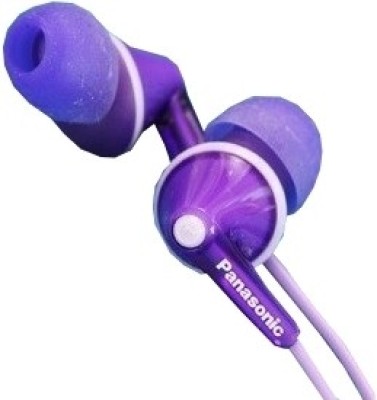 Panasonic RP-HJE125E-V Headphone(Violet, In the Ear)