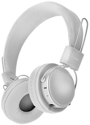 

Coby Chbt-603-Wht Hi Def Wireless Bluetooth Mp3 Headphones Headphone(White)
