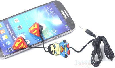 

VibeX ® Strong and Brave-Superman Headphone(Multicolor, In the Ear)
