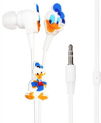 Quit-X ™ Cartoon Donald Duck In-Ear Special Edition Headphone Kid...