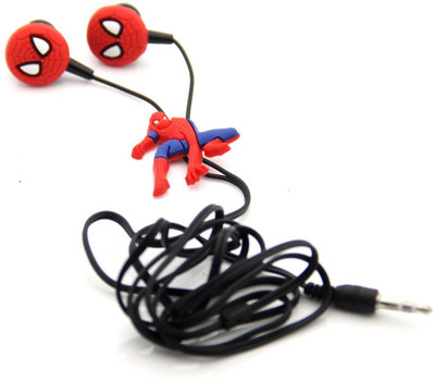 

VibeX ™ 3.5mm Superhero Collection Headphone(Multicolor, In the Ear)