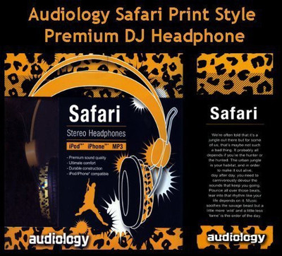 

Audiology Safari Au-100Sf Over Ear Headphones Headphone(Yellow)