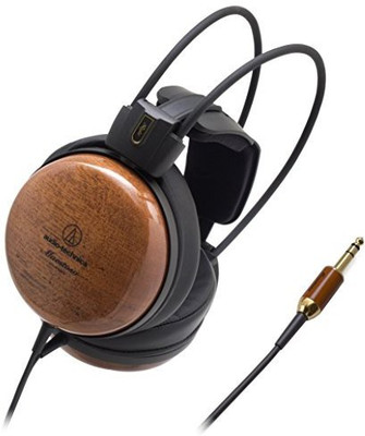 

Audio Technica Audio Technica Audiophile Closed-Back Dynamic Wooden Headphones Ath-W1000Z Headphone(Black)