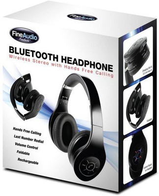 

Fine Audio Wireless Bluetooth Headphones Headphone(Black)