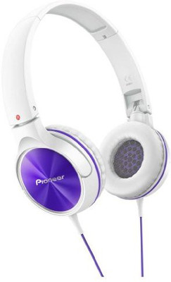 

Pioneer Fully Enclosed Dynamic Headphones Se-Mj522-V () Headphone(White)