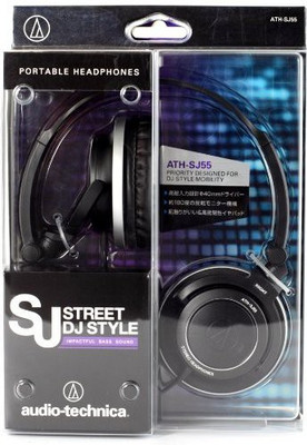 

Audio Technica Audio Technica Ath-Sj55 Bk Portable Headphones (Japan Import) Headphone(Black)