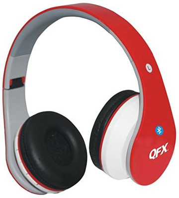 

Qfx H-251Btre/ Folding Bluetooth Stereo Headphones Headphone(Red)