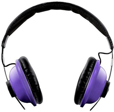 

Ihip Ip-Hp88-Pr Leather Headband Great Stereo Headphone Headphone(Blue)