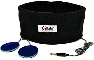 

Halo Acoustic Wear Sleeping Headphones With Travel Bag - Ultra Thin Earphones - Most Comfortable Headphones For Sleeping - Perfect For Air Traveling Headphone(Multicolor)