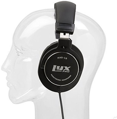 

Lyxpro Has-10 Closed Back Over-Ear Professional Studio Monitor & Mixing Headphones, Newest 45Mm Neodymium Drivers For Wide Dynamic Range Headphone(Black)