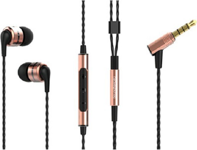 

SoundMagic E80C Headphone(Black Gold, In the Ear)